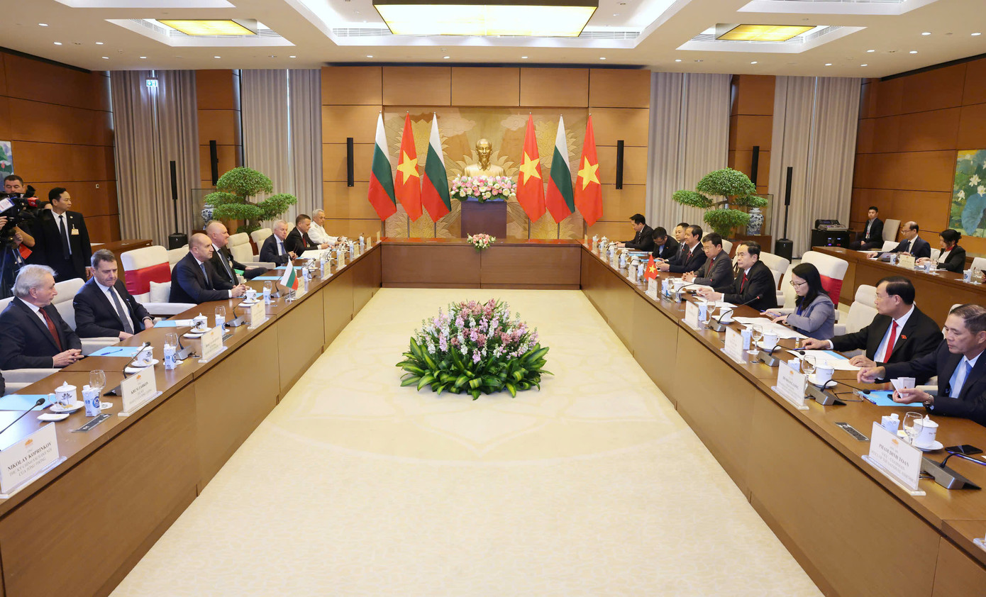 Toàn cảnh cuộc hội kiến. (Ảnh: Nhật Minh)