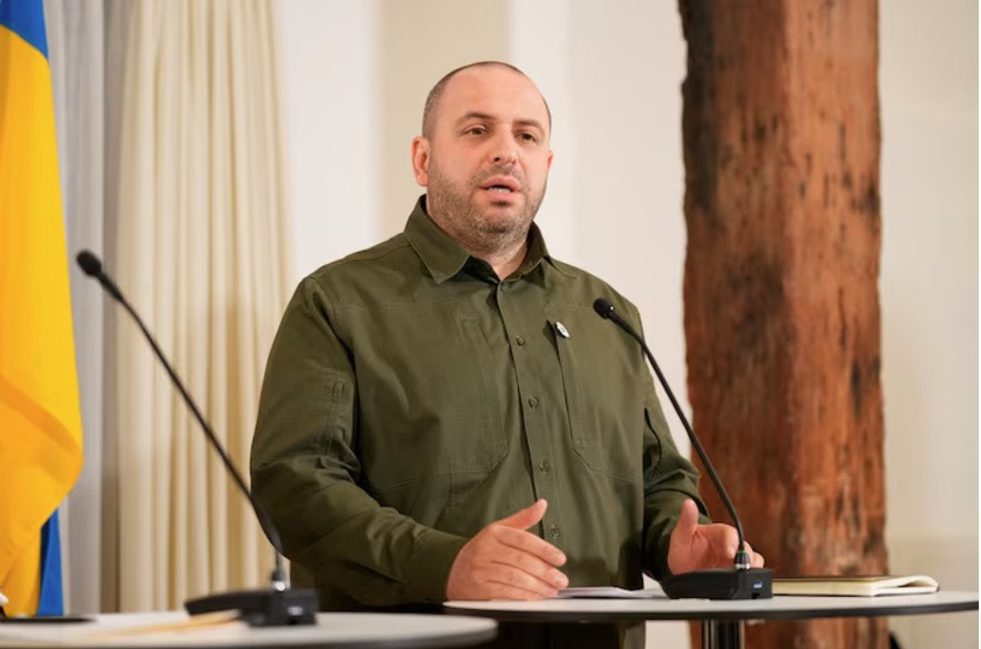 Bộ trưởng Quốc phòng Ukraine Rustem Umerov. (Ảnh: Reuters)