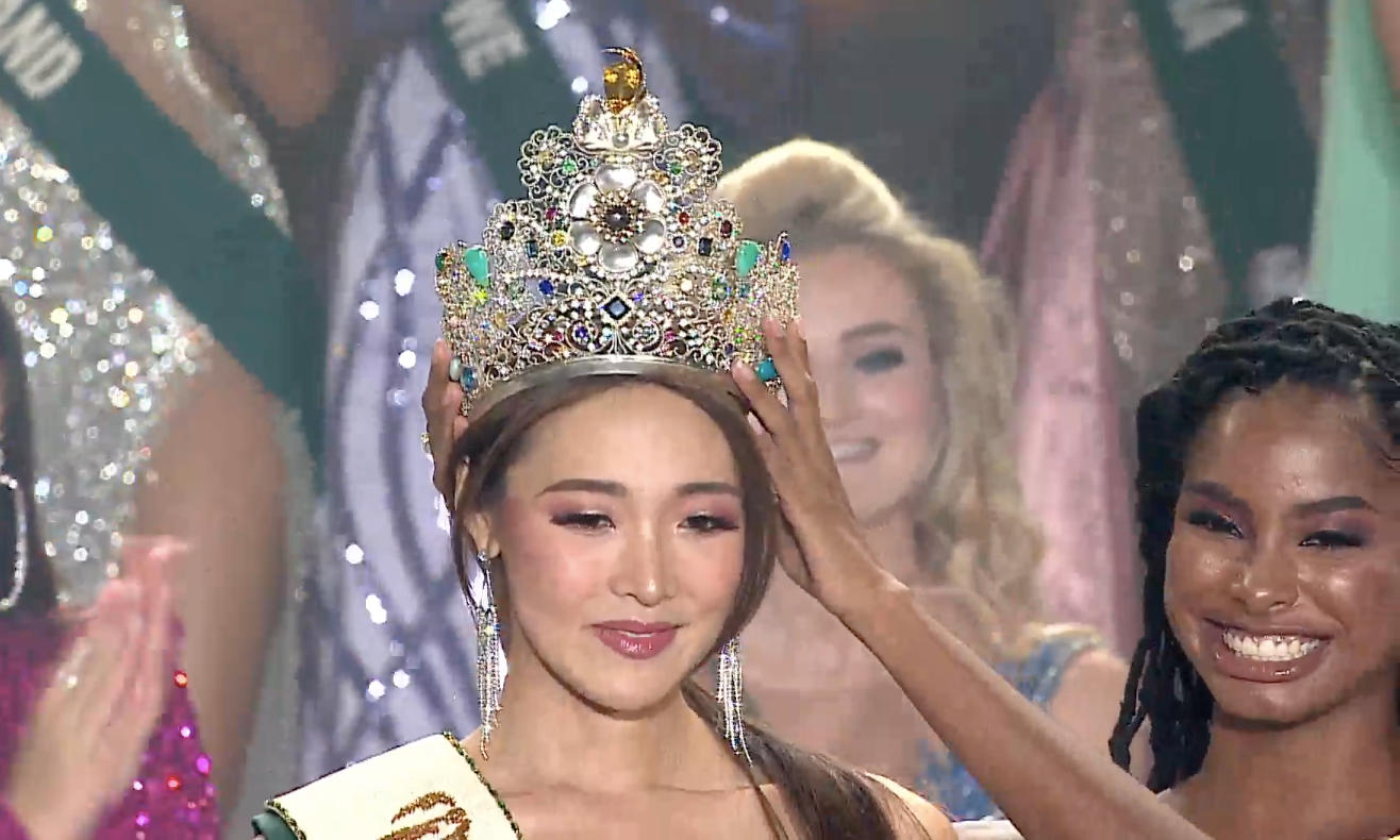 Người đẹp Hàn Quốc - Mina Sue Choi đăng quang Hoa hậu Trái Đất 2022. Ảnh: Miss Earth. Người đẹp Hàn Quốc - Mina Sue Choi đăng quang Hoa hậu Trái Đất 2022. Ảnh: Miss Earth.