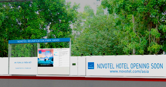 Đề xuất xây dựng bãi đỗ xe trong Công viên Thống Nhất chưa thống nhất do liên quan đến dự án xây dựng khách sạn SAS trước đây. Đề xuất xây dựng bãi đỗ xe trong Công viên Thống Nhất chưa thống nhất do liên quan đến dự án xây dựng khách sạn SAS trước đây