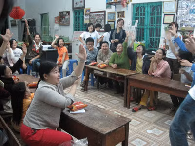 Hoạt động bổ trợ kỹ năng, kiến thức tin học cho người lao động của SV tham gia SIFE