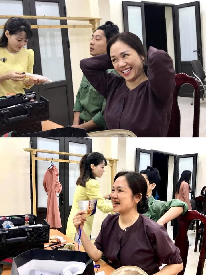 NSƯT Bùi Phương Nga mê diễn đến quên ăn. NSƯT Bùi Phương Nga mê diễn đến quên ăn.