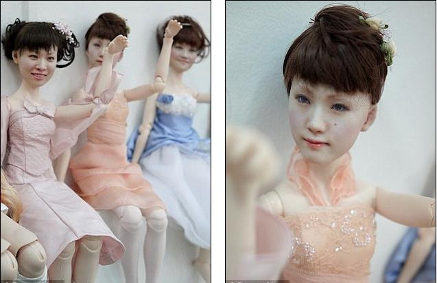 Giới trẻ Nhật sở hữu những búp bê cô dâu vào những ngày vui của cuộc đời