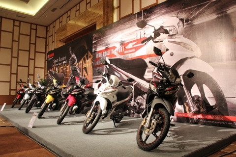 Yamaha tung 5 phiên bản xe mới