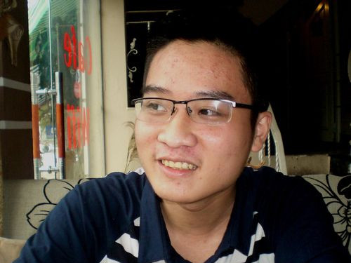 Ngô Xuân Huy, tác giả ứng dụng Money Lover say sưa nói về kế hoạch chinh phục hàng chục triệu người dùng với ứng dụng quản lý chi tiêu cá nhân Money Lover phiên bản mới. Ảnh: Hải Mỹ