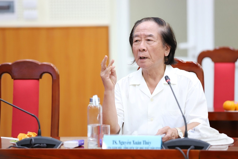 Chuyên gia giao thông Nguyễn Xuân Thủy. Ảnh: Tô Thế.