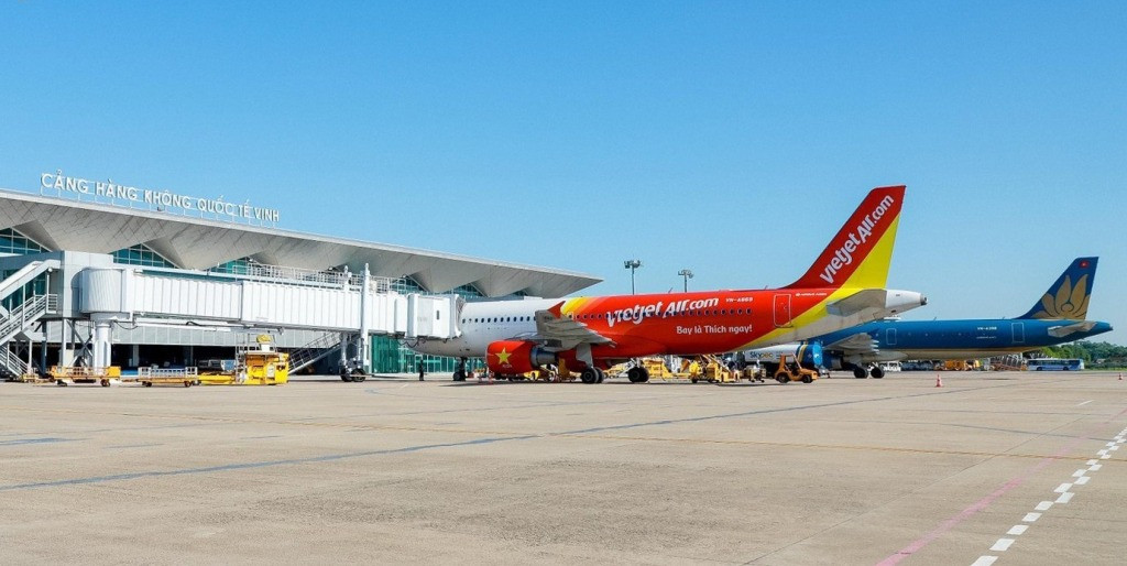 Sân bay Vinh. Ảnh: CAA