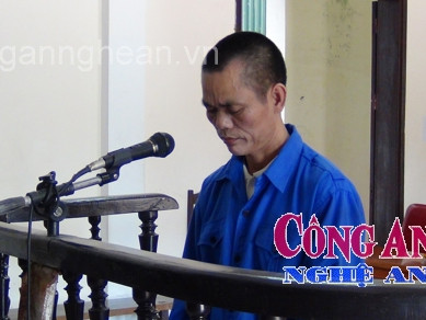 Bị cáo Nguyễn Hữu Đồng tại tòa 