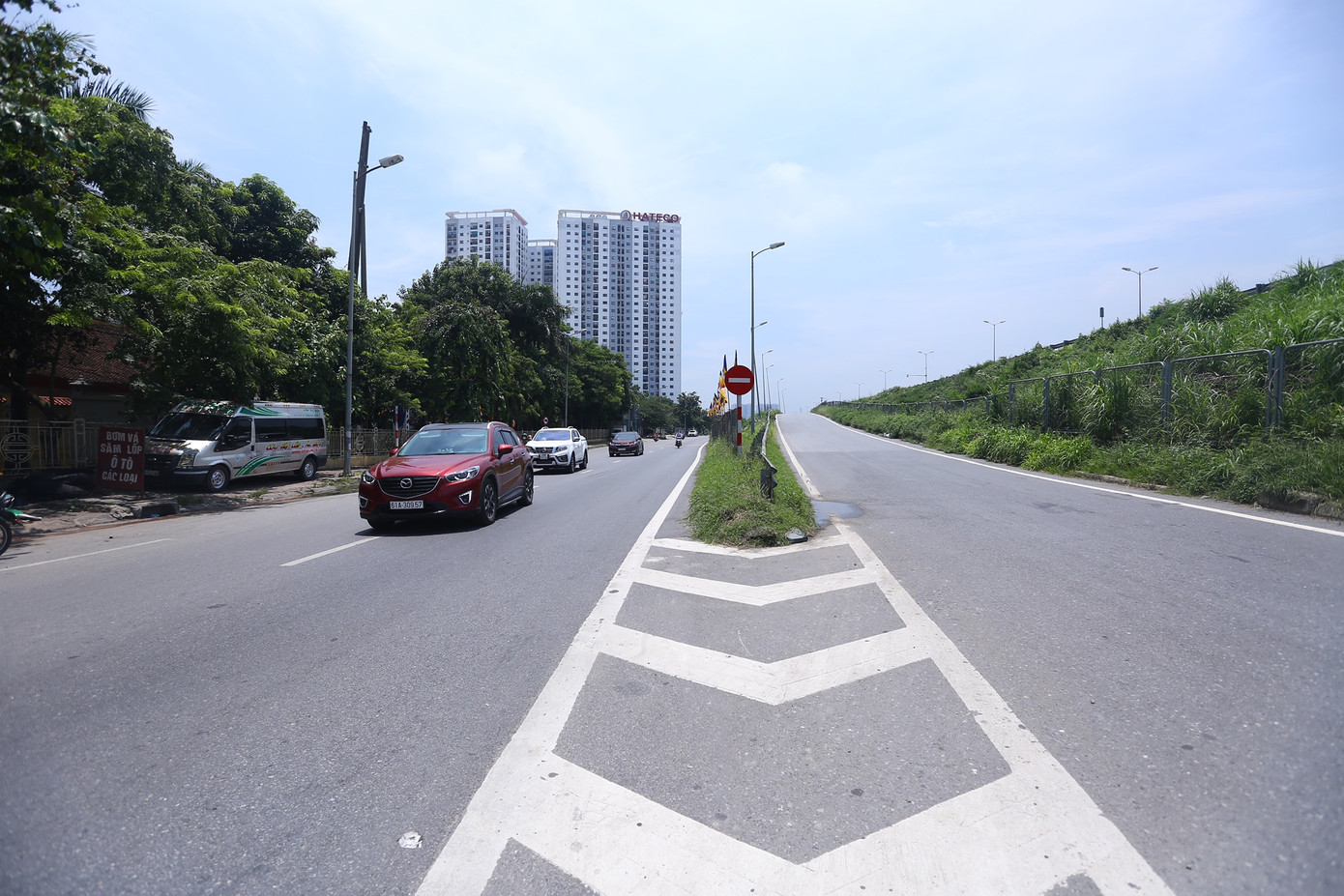 Điểm giao cắt với đường Vành đai 3 trên cao