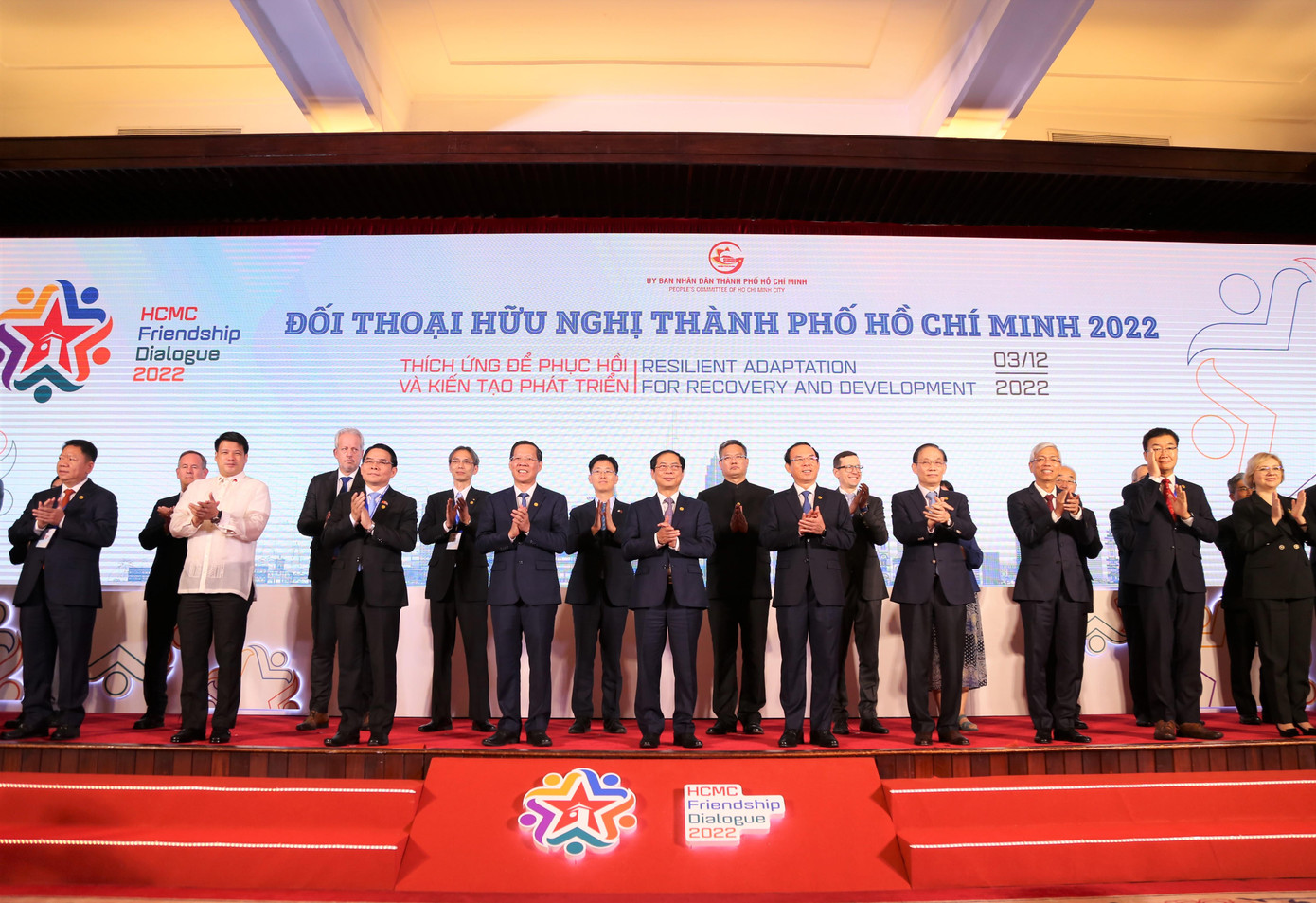Hội nghị là sự kiện trọng tâm trong khuôn khổ Đối thoại Hữu nghị TPHCM 2022. Ảnh: Ngô Tùng