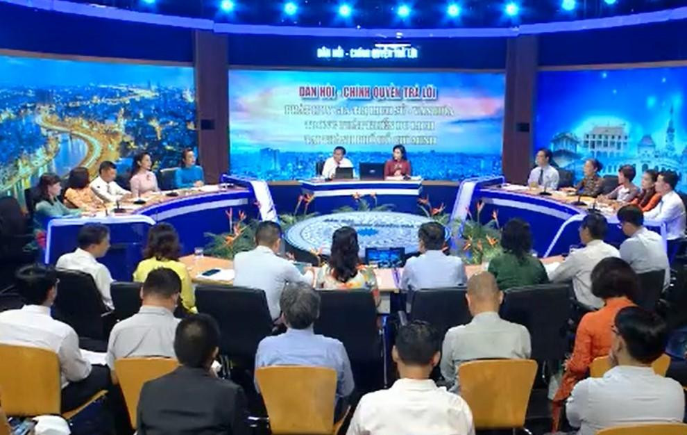 Quang cảnh chương trình.