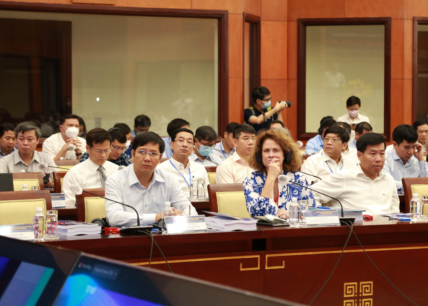 Bà Carolyn Turk, Giám đốc Quốc gia Ngân hàng Thế giới (World Bank) tại VIệt Nam dự hội thảo. Ảnh: Ngô Tùng Bà Carolyn Turk, Giám đốc Quốc gia Ngân hàng Thế giới (World Bank) tại VIệt Nam dự hội thảo. Ảnh: Ngô Tùng