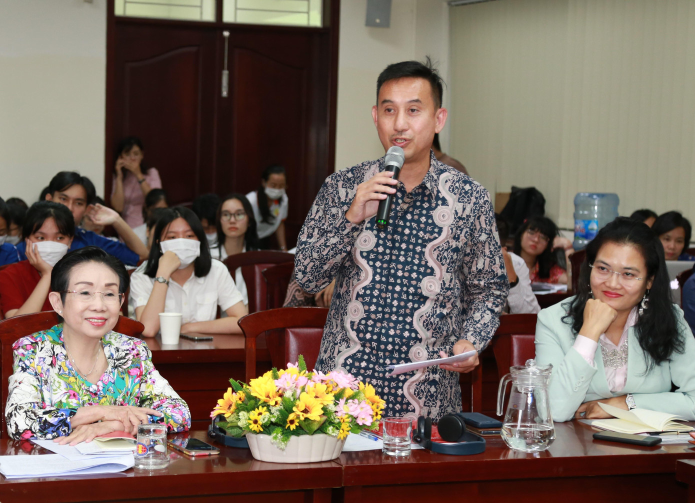 Tọa đàm giúp bạn trẻ hiểu hơn về vai trò của mình trong thực hiện SDGs.