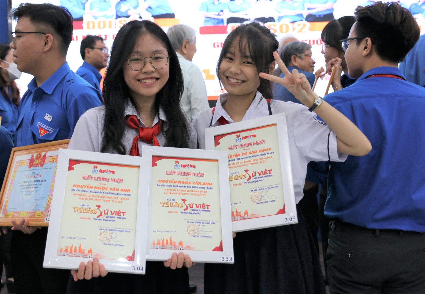 Nhiều thí sinh nhỏ tuổi đạt thành tích tốt tại hội thi. Nhiều thí sinh nhỏ tuổi đạt thành tích tốt tại hội thi.