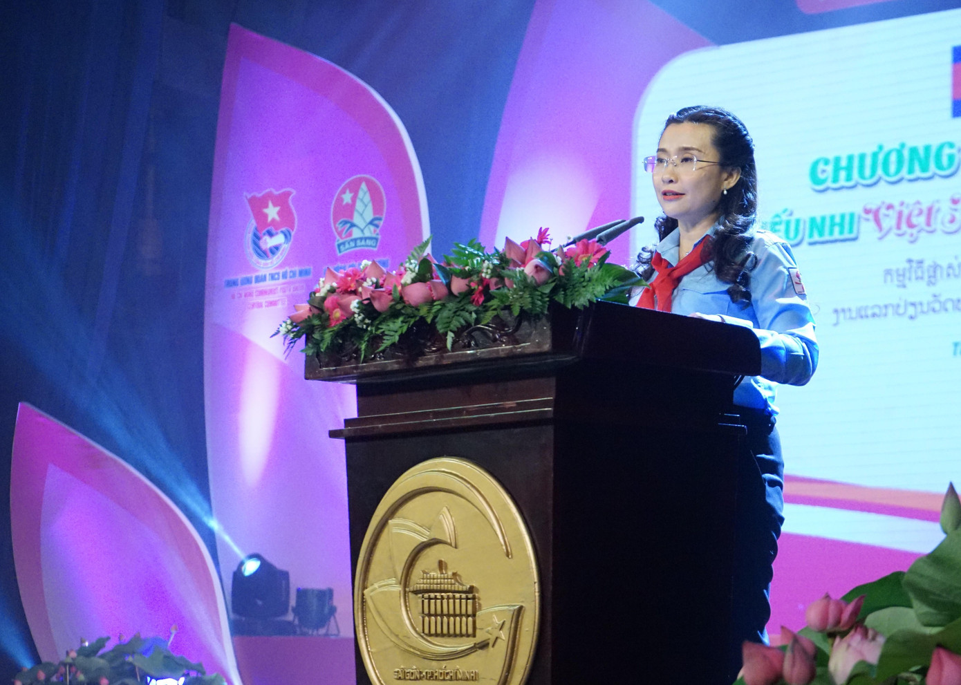 Bí thư Trung ương Đoàn Nguyễn Phạm Duy Trang chia sẻ tại chương trình. Bí thư Trung ương Đoàn Nguyễn Phạm Duy Trang chia sẻ tại chương trình.