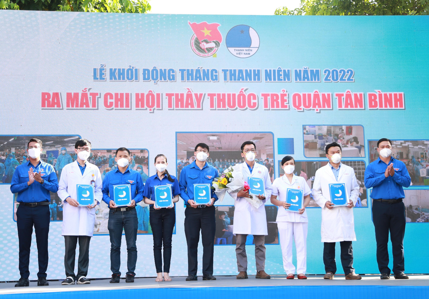 Dịp này, quận Tân Bình ra mắt Chi hội Thầy thuốc trẻ quận
