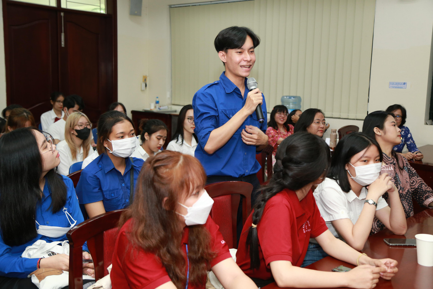 Bạn trẻ bày tỏ mong muốn tham gia những vấn đề trong SDGs.