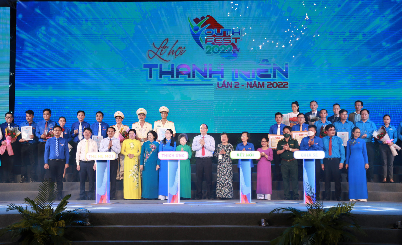 Tại chương trình kỷ niệm, Ban Thường vụ Thành Đoàn đã khai mạc Lễ hội Thanh niên 2022