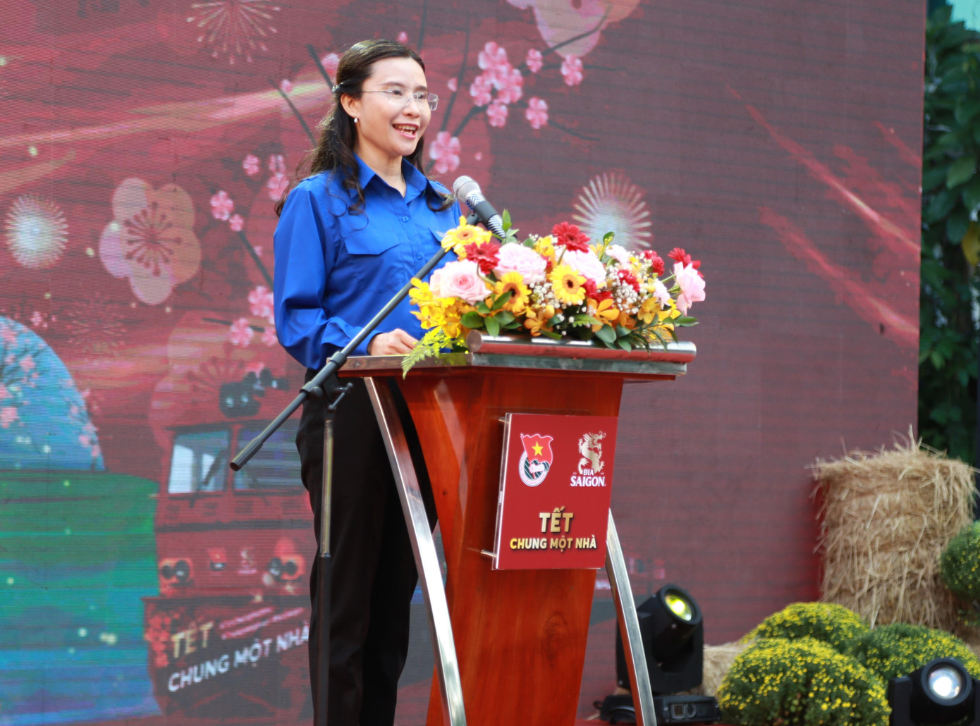 Bí thư T.Ư Đoàn Nguyễn Phạm Duy Trang phát biểu tại buổi lễ. Bí thư T.Ư Đoàn Nguyễn Phạm Duy Trang phát biểu tại buổi lễ.