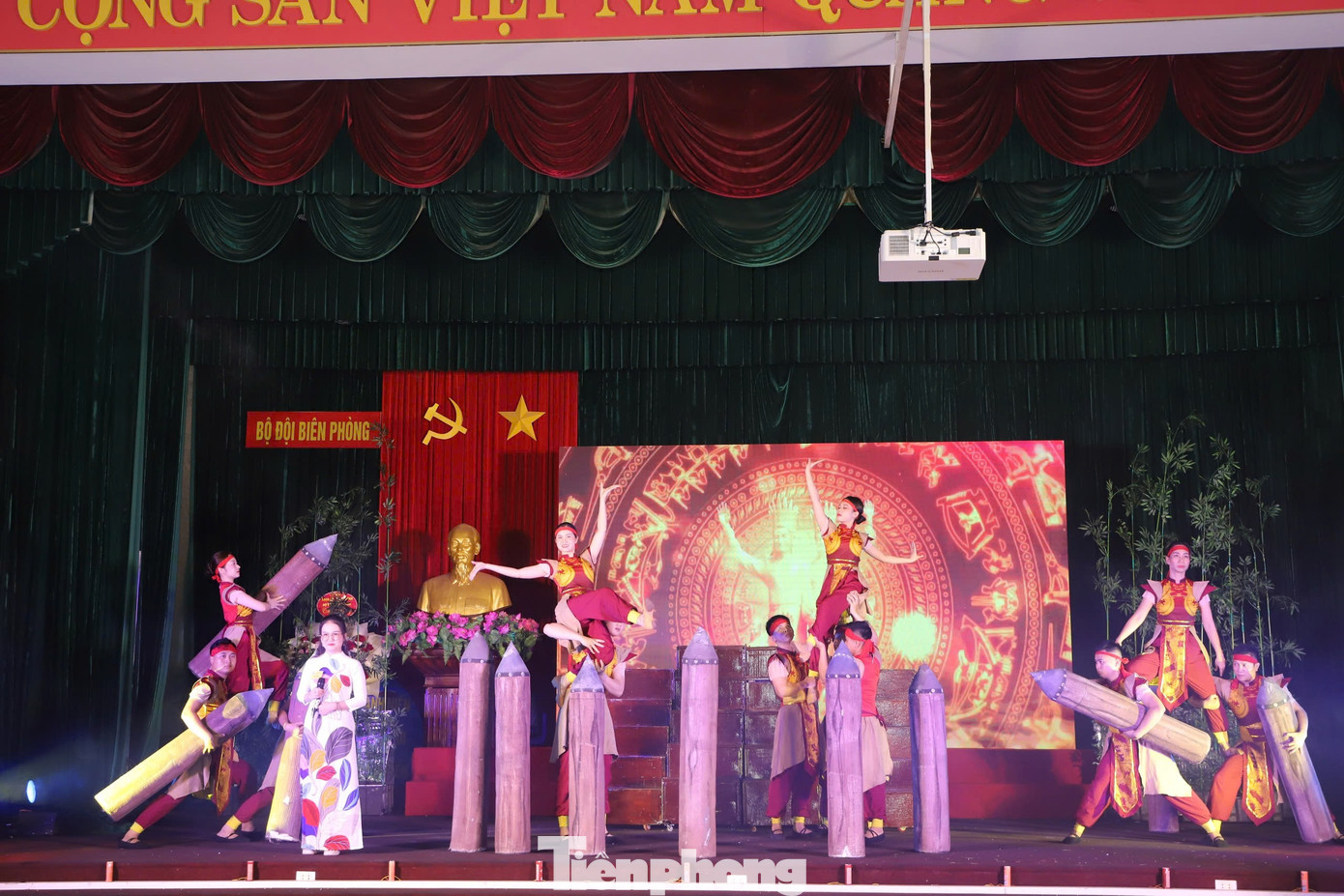 Một tiết mục tại hội thi.