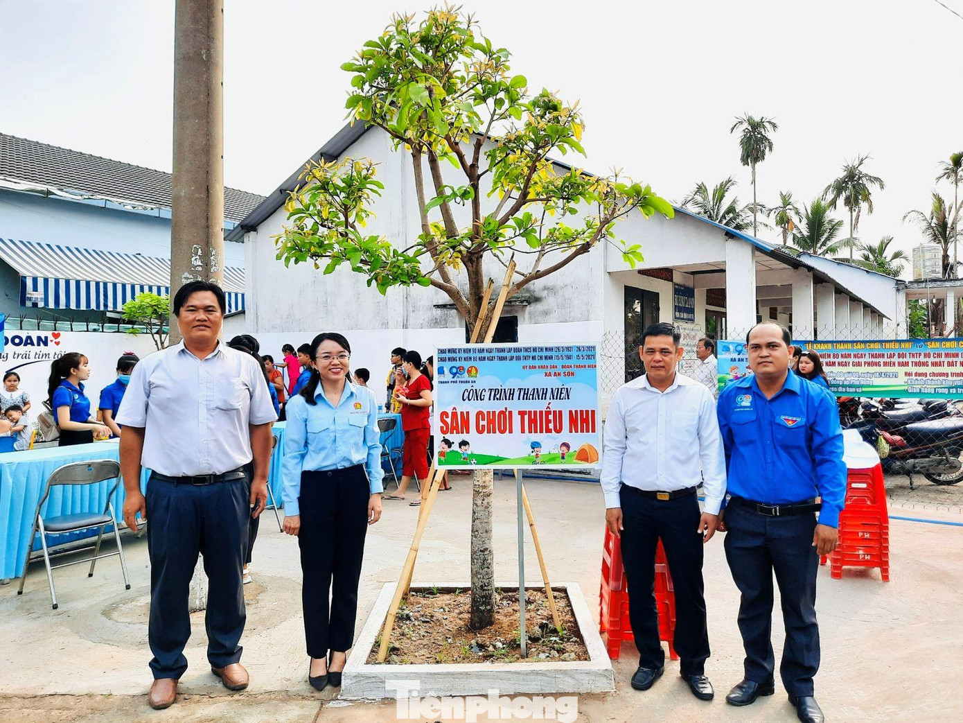 Công trình vừa tạo sân chơi cho trẻ em vừa tạo cảnh quan xanh, sạch, đẹp Công trình vừa tạo sân chơi cho trẻ em vừa tạo cảnh quan xanh, sạch, đẹp