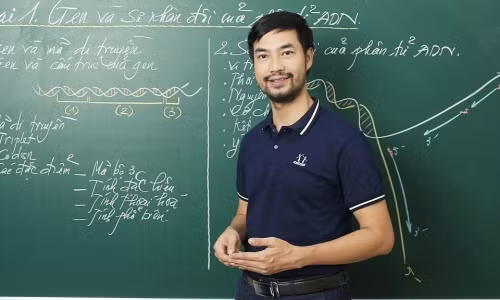 Thầy Nguyễn Thành Công, giáo viên trường THPT chuyên ĐH Sư phạm Hà Nội