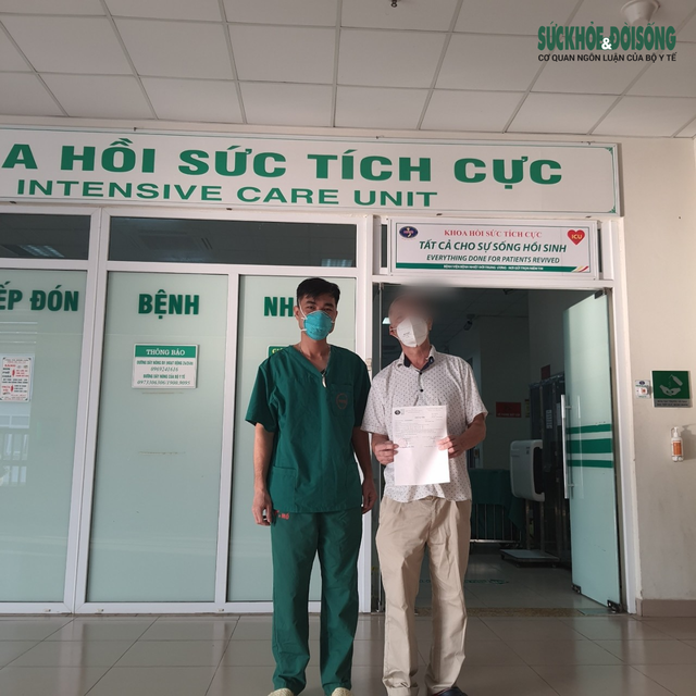 Bệnh nhân P đã được chữa khỏi bệnh, được ra viện trở về với gia đình.