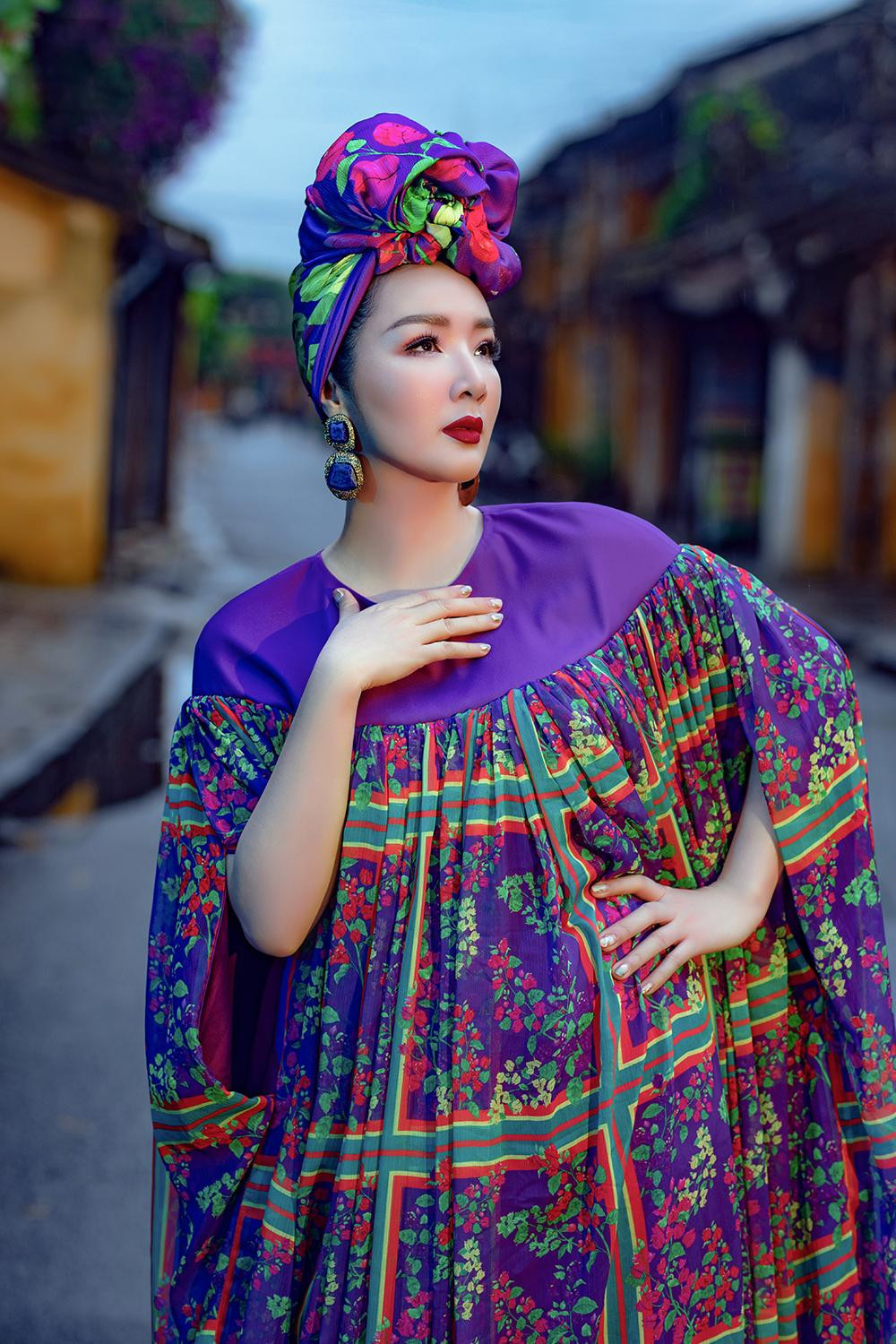 Mới đây, Hoa hậu Giáng My xuất hiện cực kỳ ấn tượng và kiêu sa trong bộ ảnh được thực hiện tại Hội An.