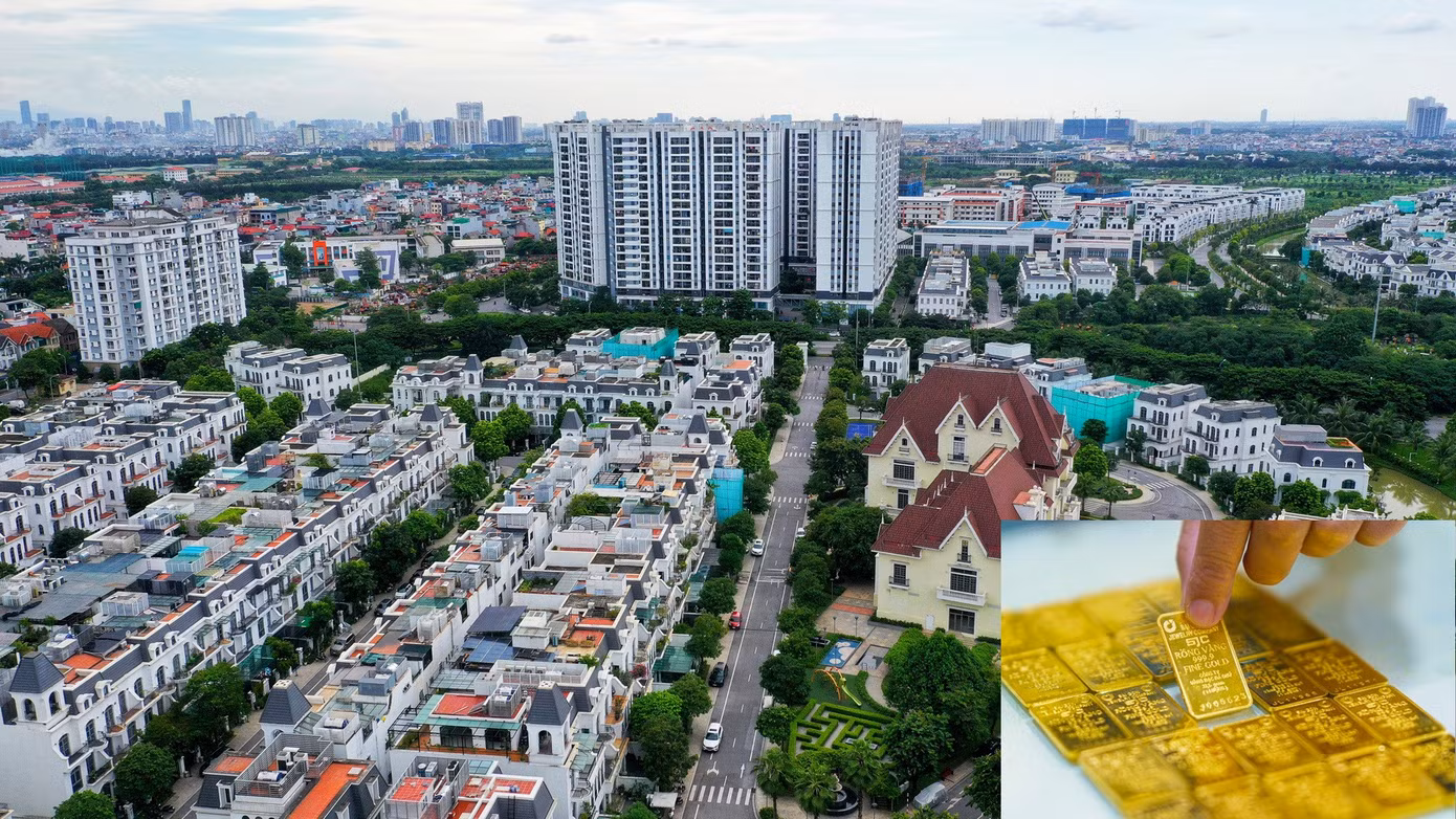 Nhiều người băn khoăn chọn kênh đầu tư vàng, gửi tiết kiệm hay vay thêm ngân hàng để đầu tư bất động sản ở thời điểm này. Ảnh: Hoàng Hà.