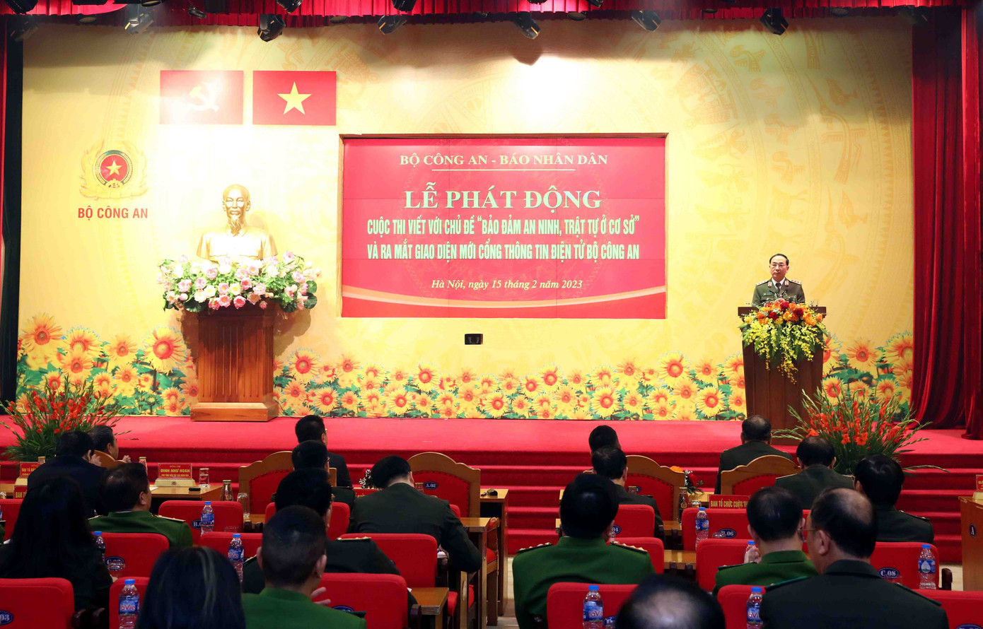 Thứ trưởng Trần Quốc Tỏ phát biểu tại Lễ phát động.