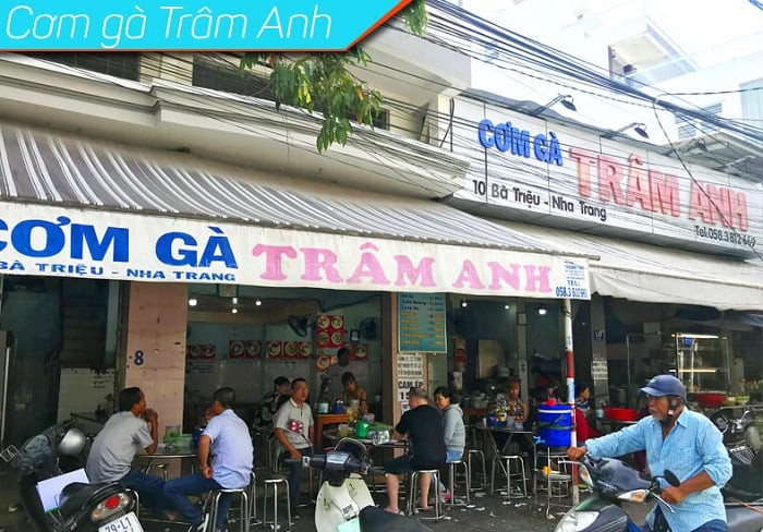 Tiệm cơm gà Trâm Anh - nơi xảy ra vụ ngộ độc tập thể ở TP Nha Trang. Ảnh: MXH.