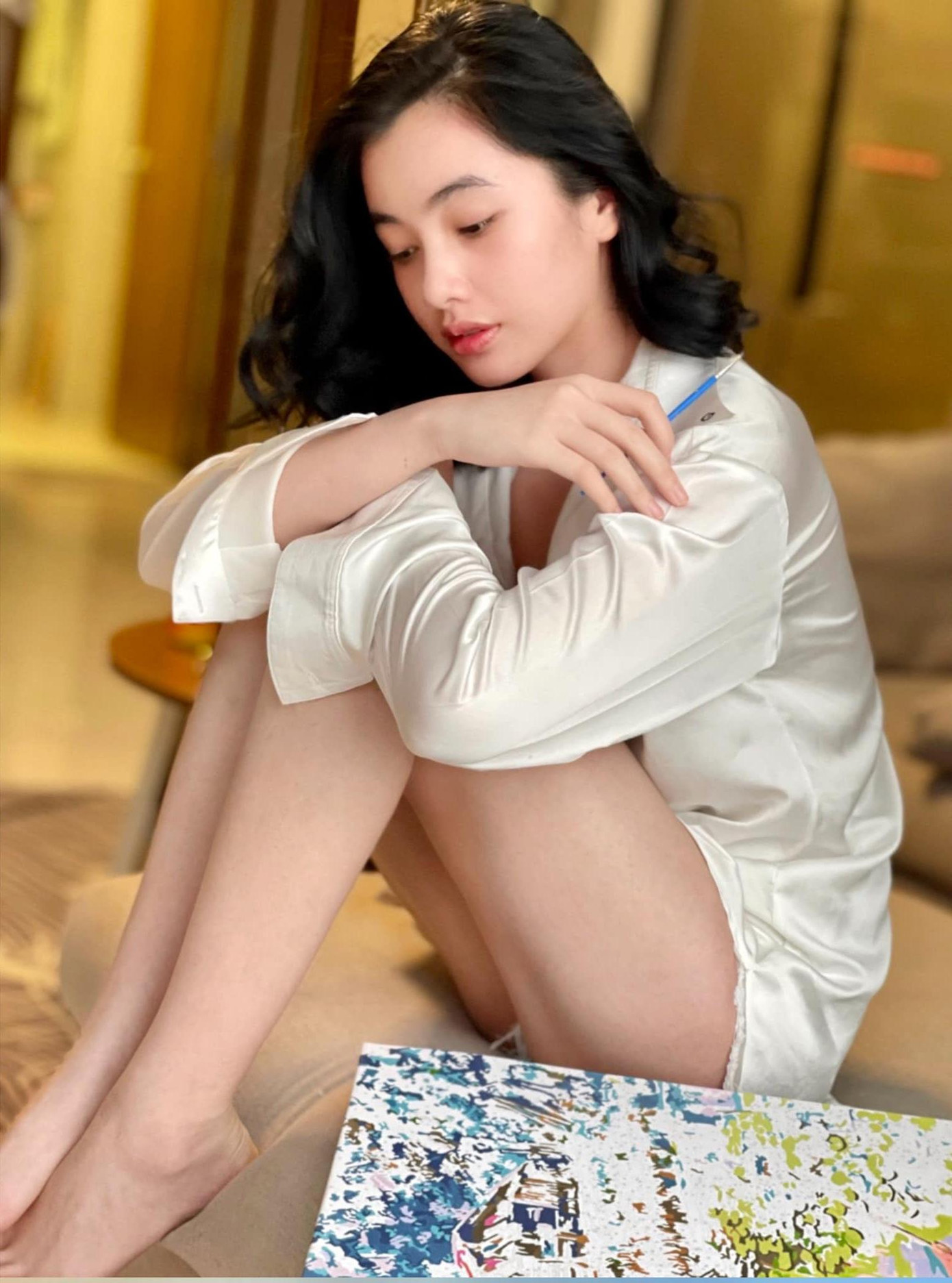 Nhan sắc của Cẩm Đan ngày càng xinh đẹp sau cuộc thi HHVN 2020.