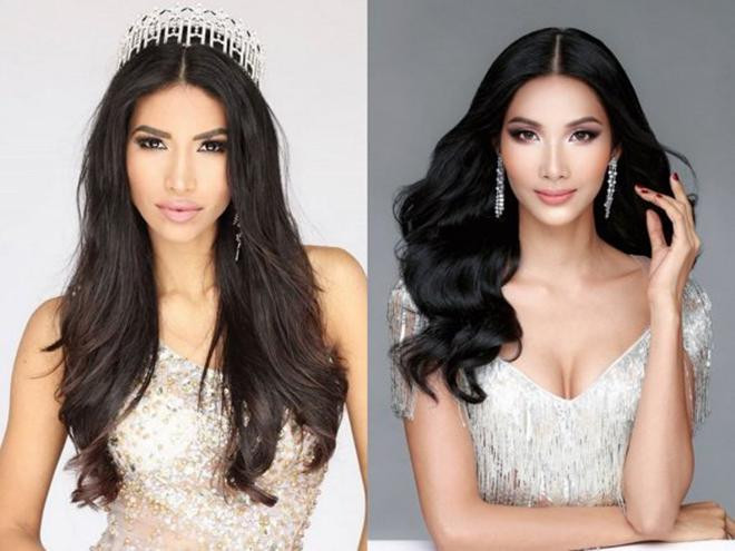 Hoa hậu bang Georgia (Mỹ) 2018 - Marianny Egurrola được các fans nhận xét có khá nhiều nét tương đồng với Á hậu Hoàn vũ Việt Nam 2017 Hoàng Thuỳ. Hoa hậu bang Georgia (Mỹ) 2018 - Marianny Egurrola được các fans nhận xét có khá nhiều nét tương đồng với Á hậu Hoàn vũ Việt Nam 2017 Hoàng Thuỳ.