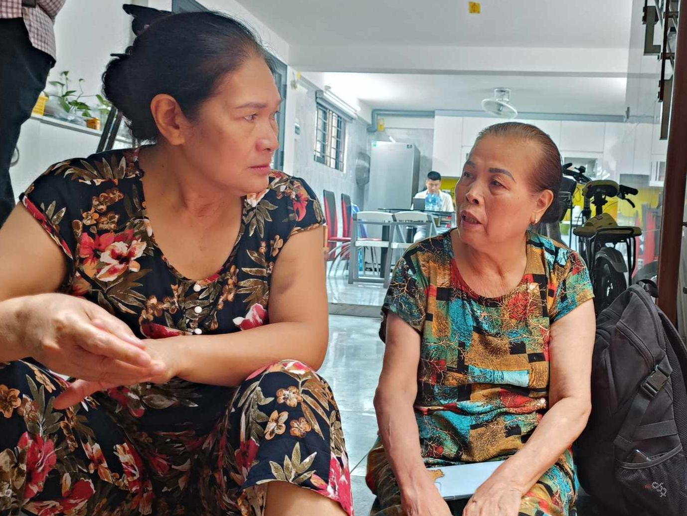 Người dân kể lại sự việc.