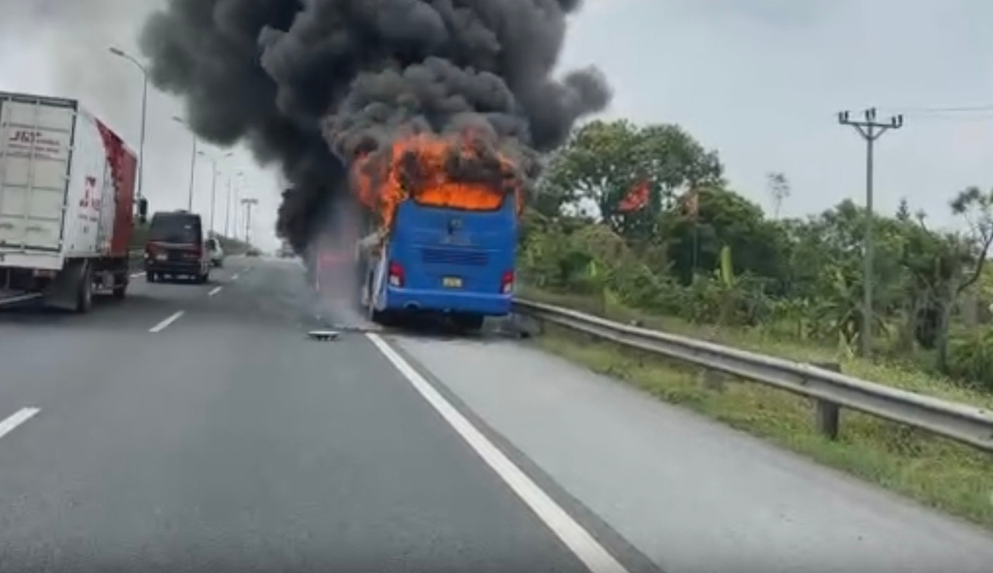 Hiện trường vụ cháy.