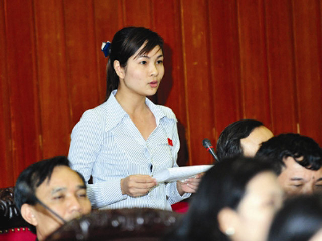 Cô được bầu làm Đại biểu Quốc hội Việt Nam khóa 13, thuộc đoàn đại biểu Hải Dương