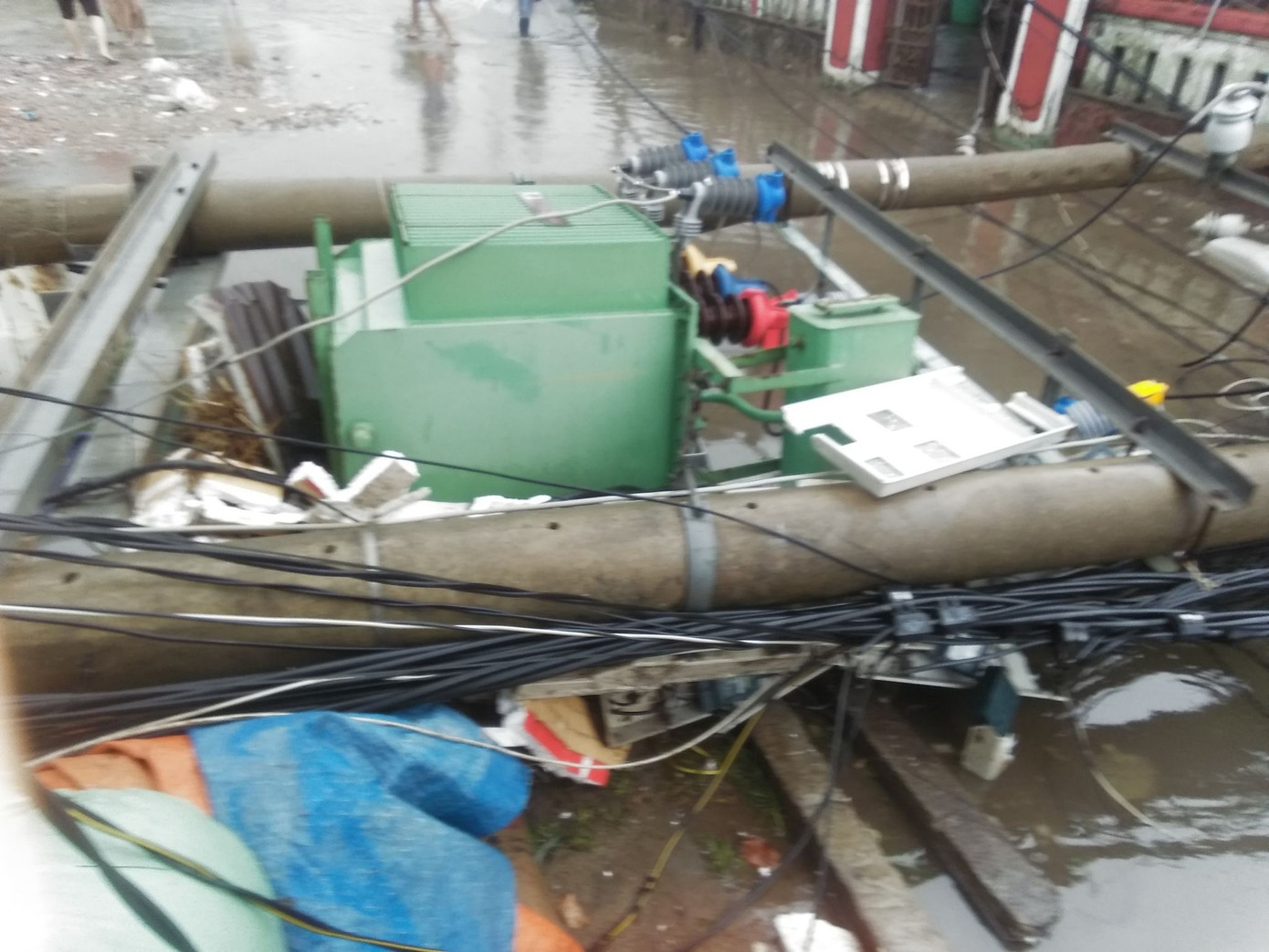 Cây đổ hàng loạt, mất điện, hàng nghìn nhà tốc mái do bão số 5 ảnh 8