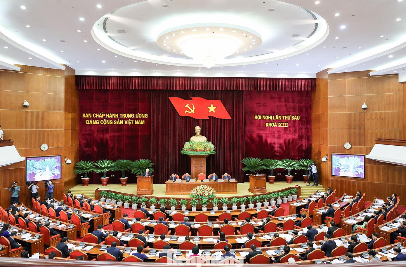 Toàn cảnh hội nghị. (Ảnh: Minh Châu)