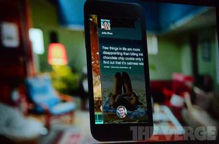 Cover Feed hiển thị các cập nhật, status, ảnh... của bạn bè trên màn hình chính