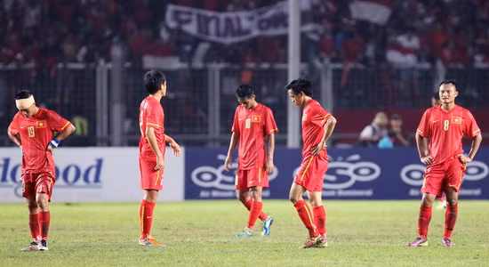 Nỗi buồn thua trận của các cầu thủ U23 Việt Nam tại Sea Games 26. Nỗi buồn thua trận của các cầu thủ U23 Việt Nam tại Sea Games 23
