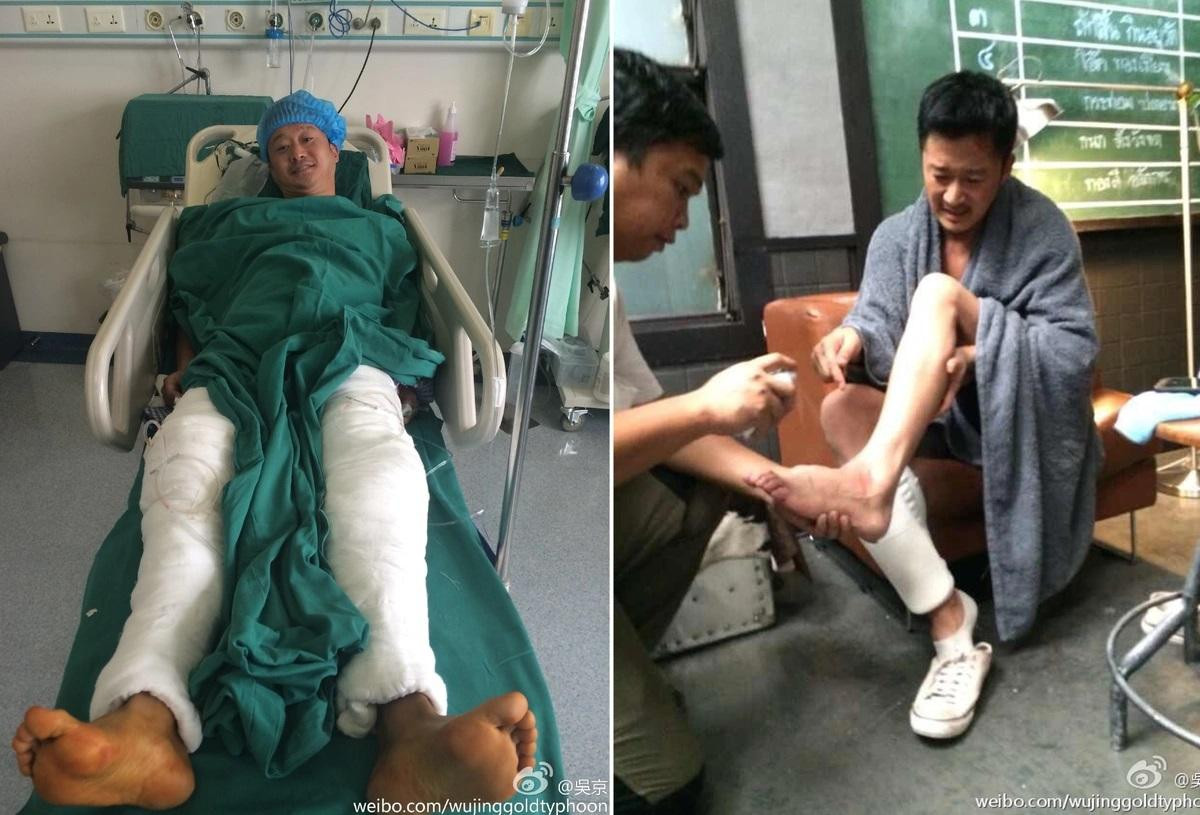 Sức khỏe của ngôi sao võ thuật giảm sút sau nhiều chấn thương từ khi còn trẻ tới khi đã trung niên. Ảnh: Sina. Sức khỏe của ngôi sao võ thuật giảm sút sau nhiều chấn thương từ khi còn trẻ tới khi đã trung niên. Ảnh: Sina.