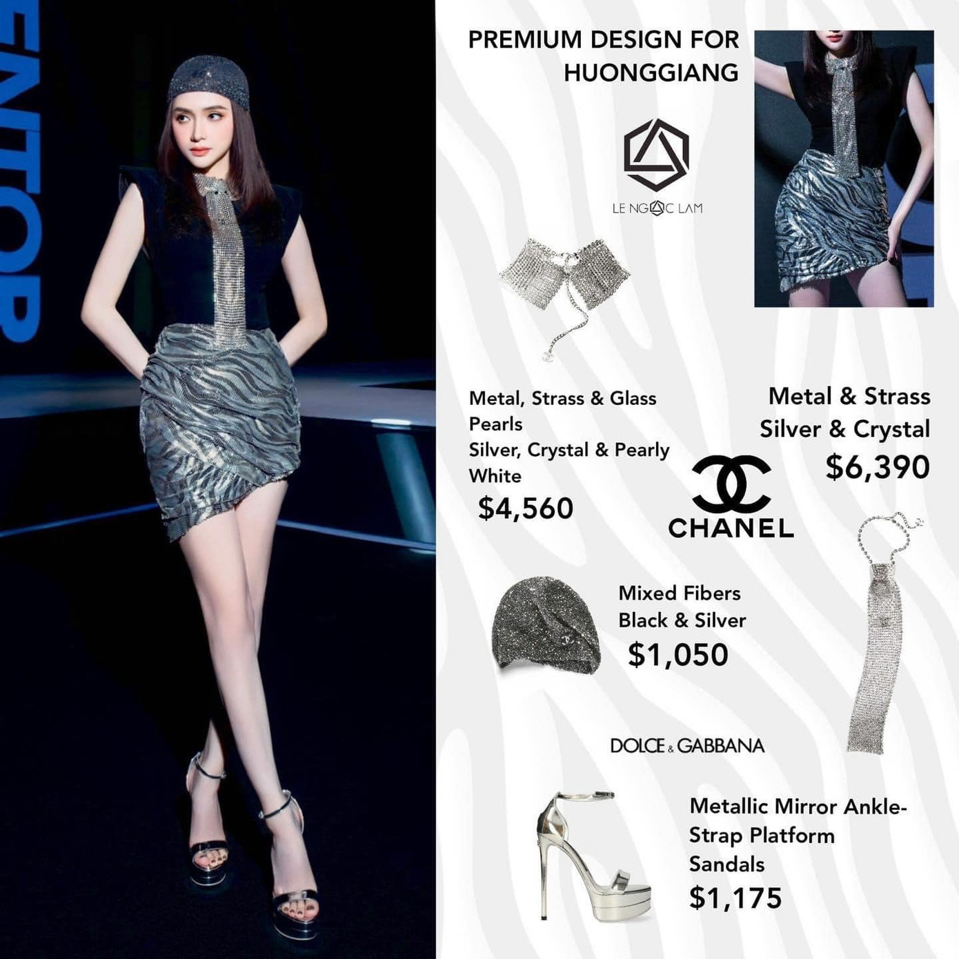 Hương Giang xuất hiện với set đồ lên tới hơn 300 triệu đồng. Hương Giang xuất hiện với set đồ lên tới hơn 300 triệu đồng.