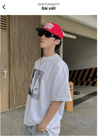 Hình ảnh nam ca sĩ gốc Thái Bình đăng tải vào tháng 9/2023.