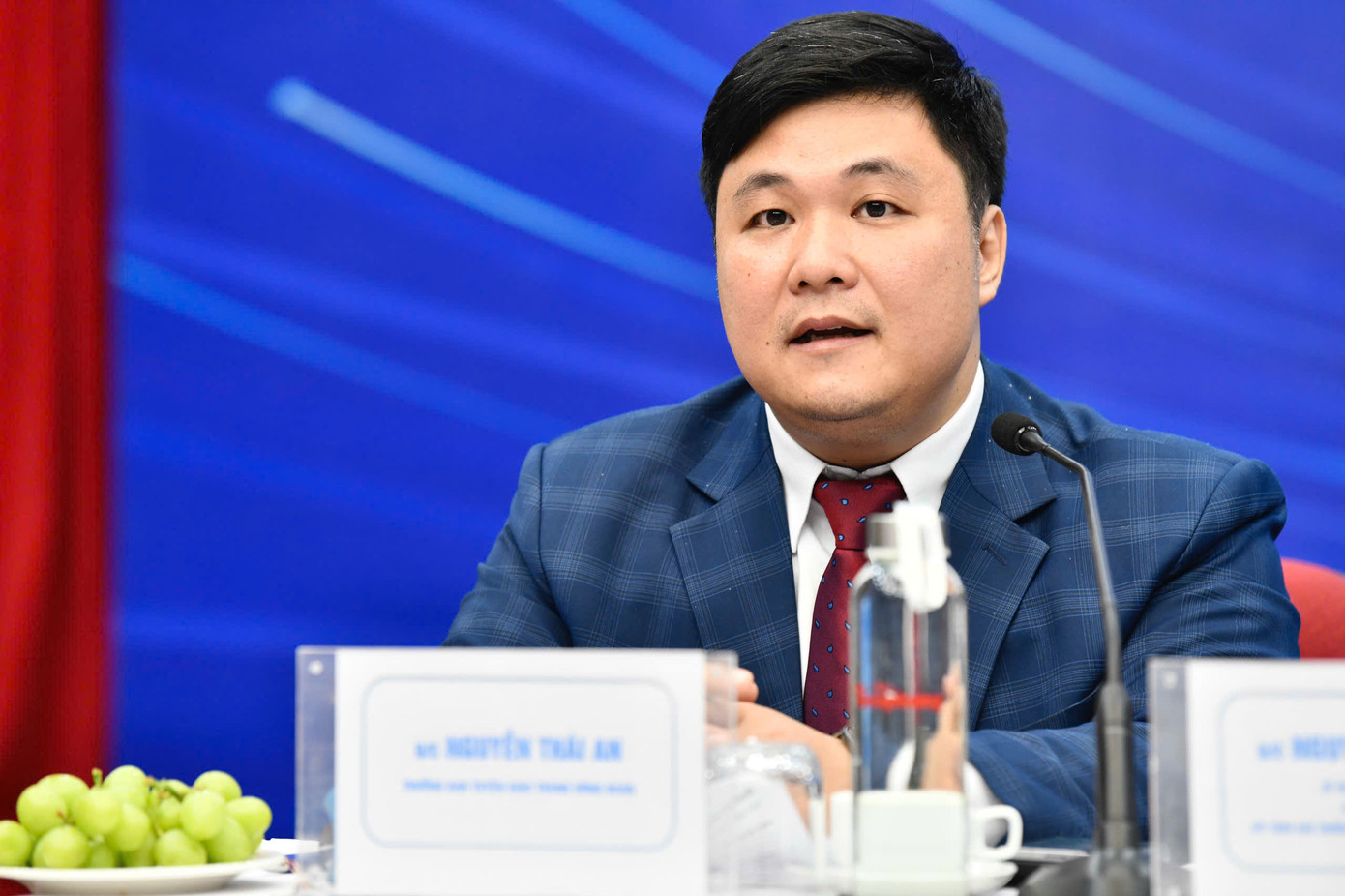 Anh Nguyễn Thái An - Trưởng ban Tuyên giáo T.Ư Đoàn, thành viên Hội đồng Giải thưởng Gương mặt trẻ Việt Nam tiêu biểu 2024. Ảnh: Trọng Tài Anh Nguyễn Thái An - Trưởng ban Tuyên giáo T.Ư Đoàn, thành viên Hội đồng Giải thưởng Gương mặt trẻ Việt Nam tiêu biểu 2024. Ảnh: Trọng Tài