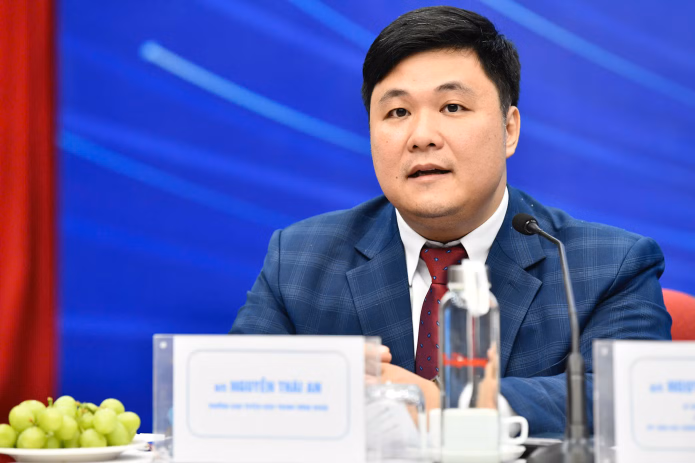 Anh Nguyễn Thái An - Trưởng ban Tuyên giáo T.Ư Đoàn, thành viên Hội đồng Giải thưởng Gương mặt trẻ Việt Nam tiêu biểu 2024. Ảnh: Trọng Tài