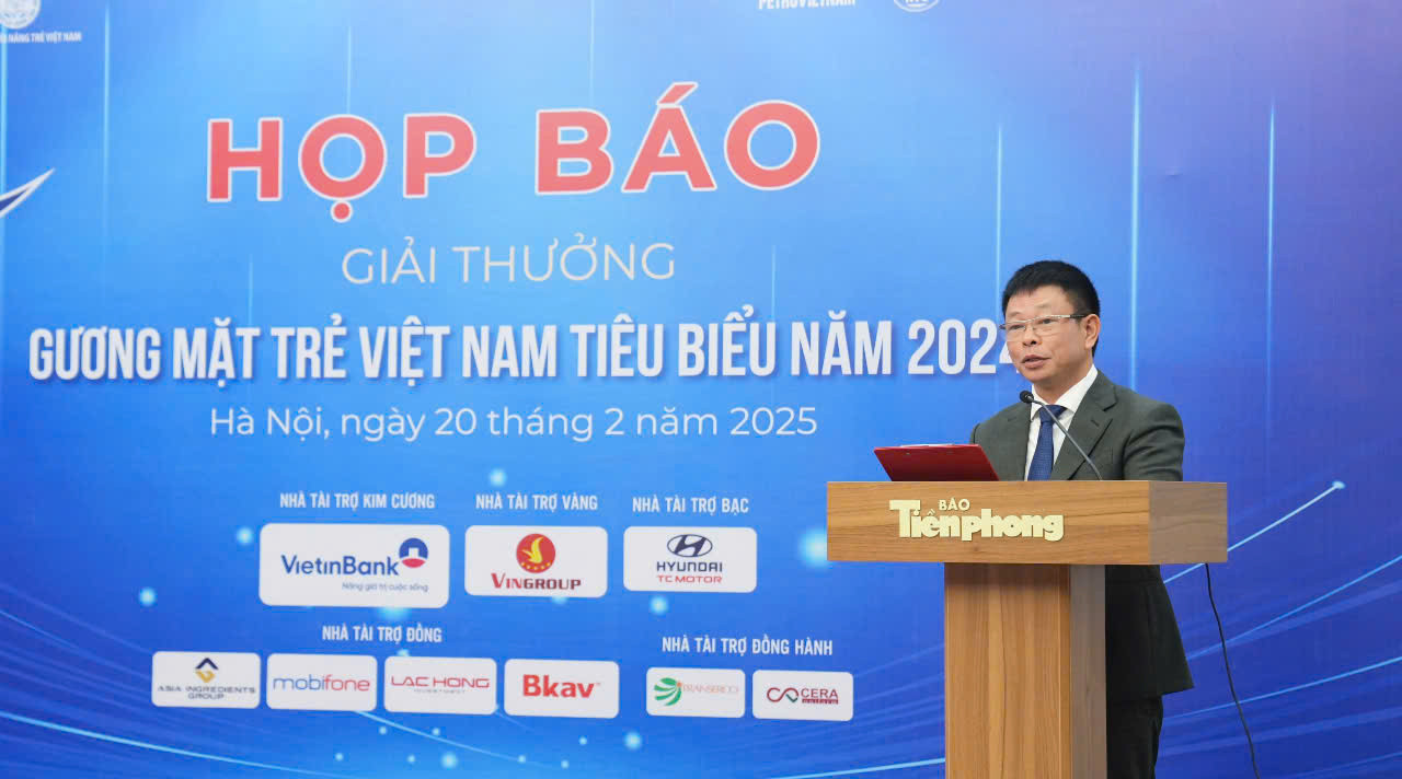 Họp báo công bố 19 đề cử Giải thưởng Gương mặt trẻ Việt Nam tiêu biểu năm 2024 ảnh 14 Họp báo công bố 19 đề cử Giải thưởng Gương mặt trẻ Việt Nam tiêu biểu năm 2024 ảnh 14