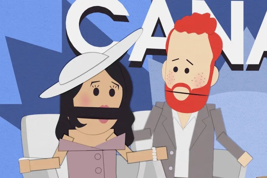 Nhân vật Hoàng tử và Công nương Canada trong tập The Worldwide Privacy Tour. Ảnh: South Park. Nhân vật Hoàng tử và Công nương Canada trong tập The Worldwide Privacy Tour. Ảnh: South Park.