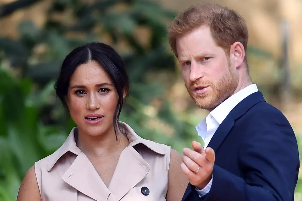 Harry và Meghan không còn là hoàng gia khi ở Hollywood. Ảnh: EPA. Harry và Meghan không còn là hoàng gia khi ở Hollywood. Ảnh: EPA.