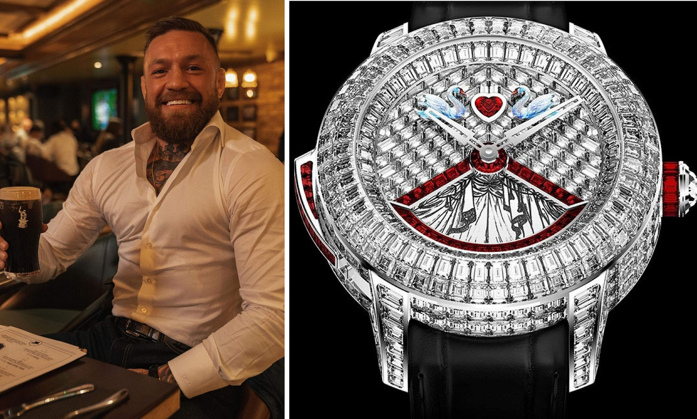 Chiếc đồng hồ của Conor McGregor có chứa hình ảnh "nhạy cảm". Ảnh: IG/Jacob & Co. Chiếc đồng hồ của Conor McGregor có chứa hình ảnh "nhạy cảm". Ảnh: IG/Jacob & Co.