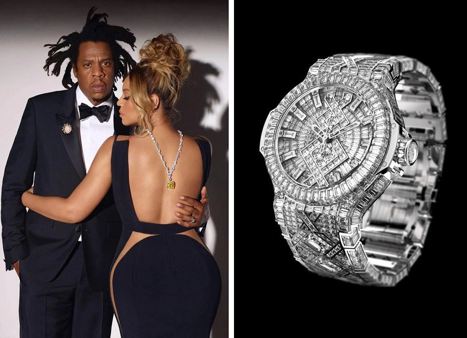 Beyoncé mạnh tay chi 5 triệu USD tậu đồng hồ kim cương cho chồng. Ảnh: IG/Twitter. Beyoncé mạnh tay chi 5 triệu USD tậu đồng hồ kim cương cho chồng. Ảnh: IG/Twitter.